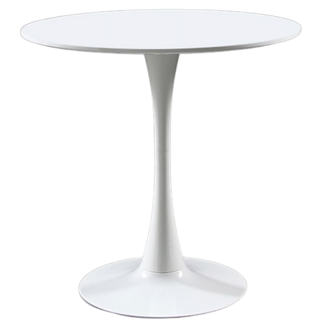 โต๊ะคาเฟ่ มินิมอล โต๊ะกลมทรงทิวลิป 1