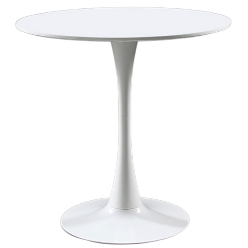 โต๊ะคาเฟ่ มินิมอล โต๊ะกลมทรงทิวลิป 1