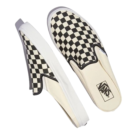 Classic Slip-On Mule Checkerboard 2