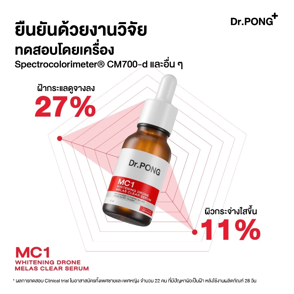 MC1 Whitening Drone Melas Clear Serum 3