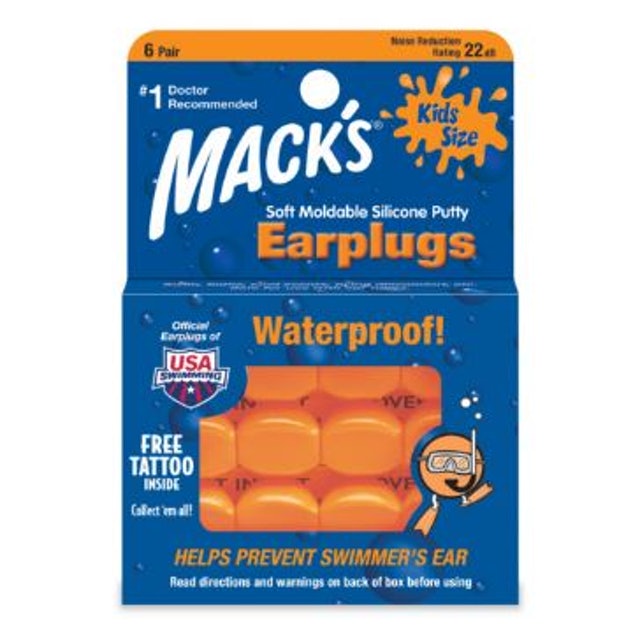 5. Mack’s Earplugs ที่อุดหูซิลิโคนสำหรับเด็ก 1