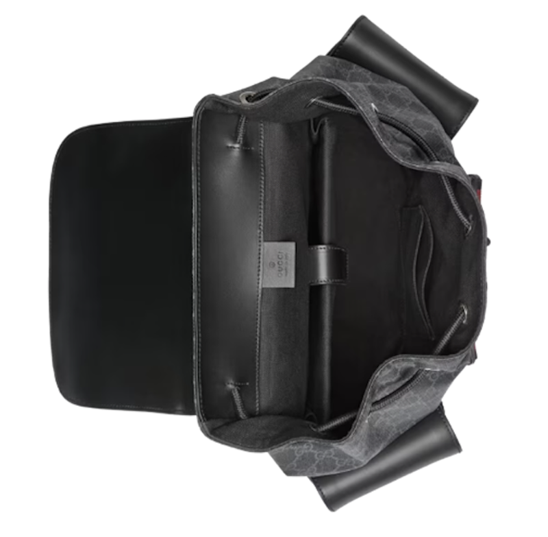 กระเป๋า Gucci ผู้ชาย รุ่น GG Black Backpack 3