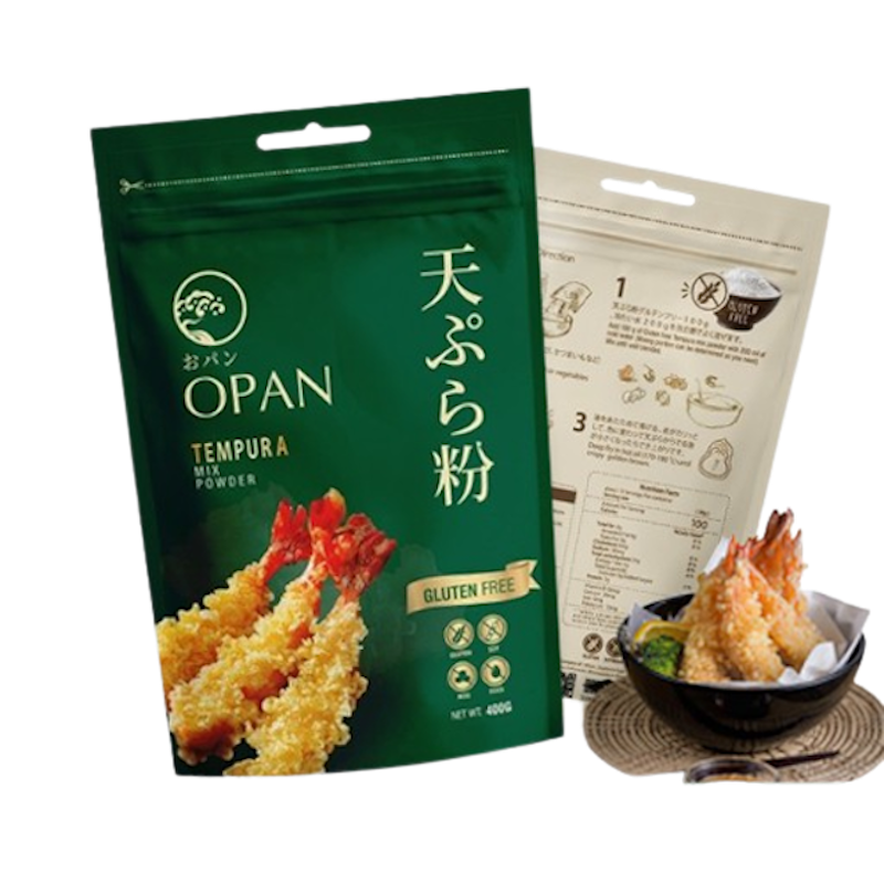 แป้งทอดกรอบ OPAN Tempura Mix Powder สูตร Gluten Free 1