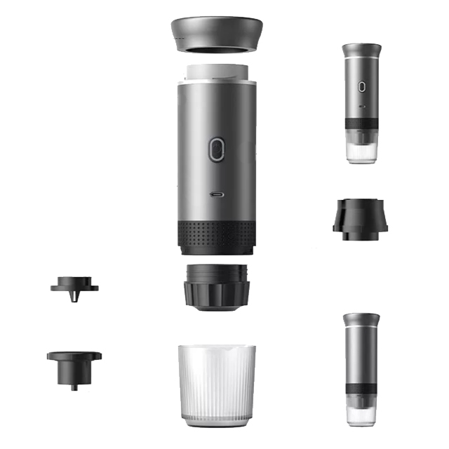 เครื่องชงกาแฟไร้สายไฟฟ้า 3 In 1 Travel Capsule 2