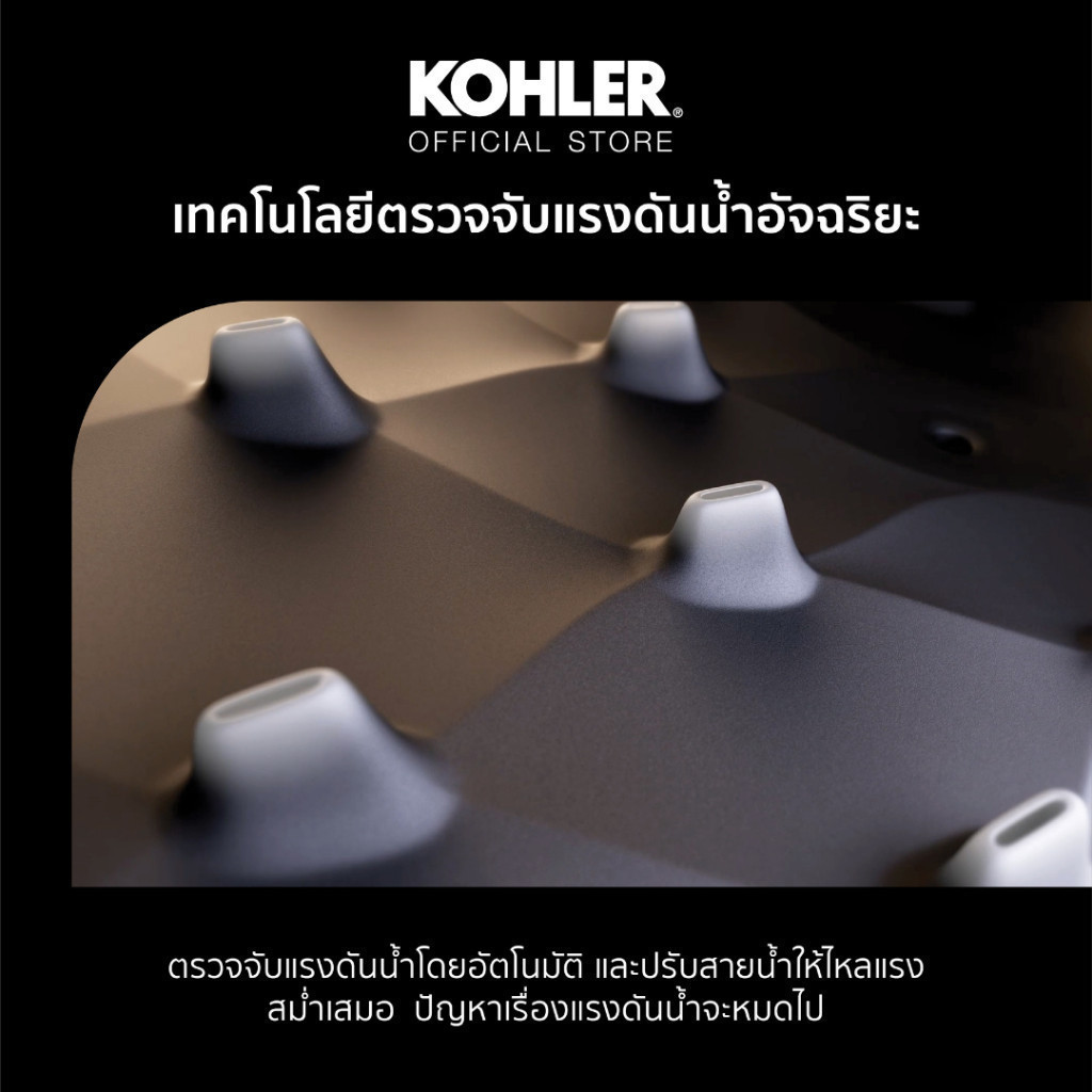 หัวฝักบัวแบบทรงกลม Watermind Technology Round Handshower 3