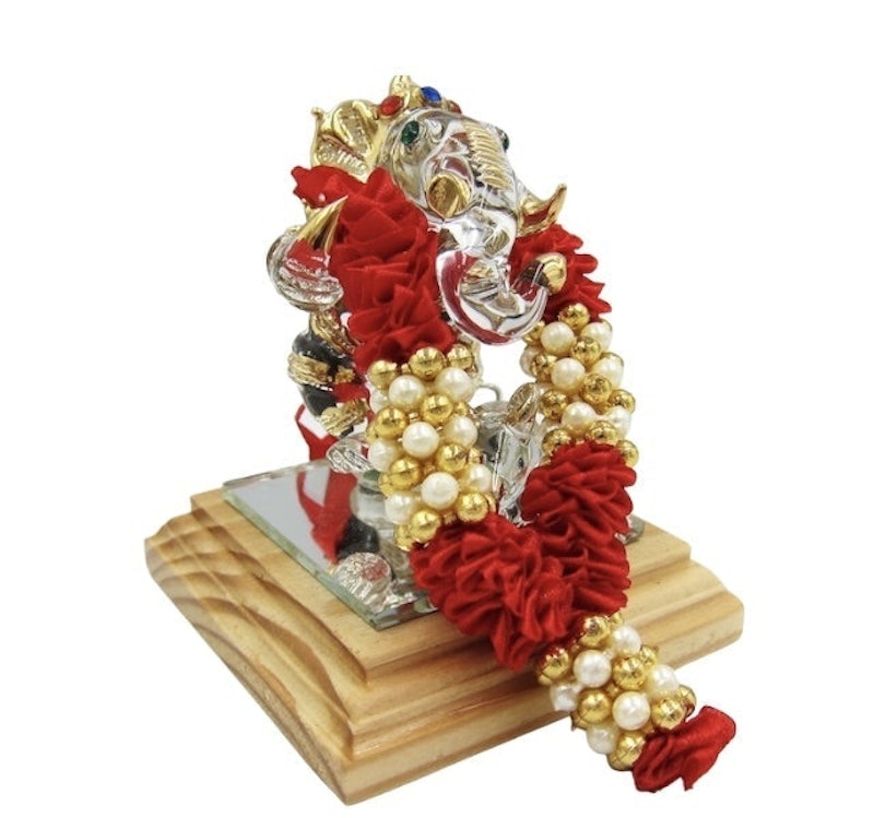 ของไหว้พระแม่ลักษมี พวงมาลัยแขก รุ่น Ma108 MA 2