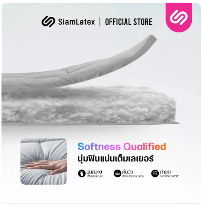 ท็อปเปอร์ ใยขนเป็ดเทียม รุ่น Designate 2