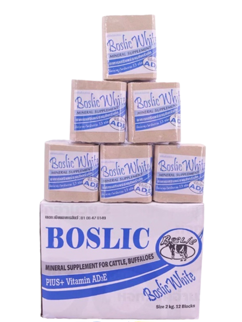 เกลือแร่วัว Boslic White AD3E  1