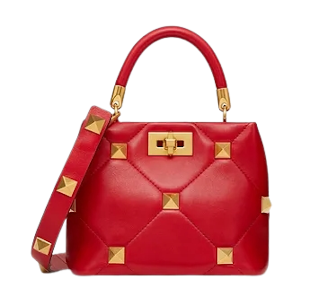 กระเป๋า Valentino รุ่น Small Roman Stud The Handle Bag In Nappa 6