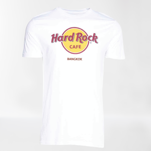 ของสะสม Hard Rock White Classic Tee (Men) 2