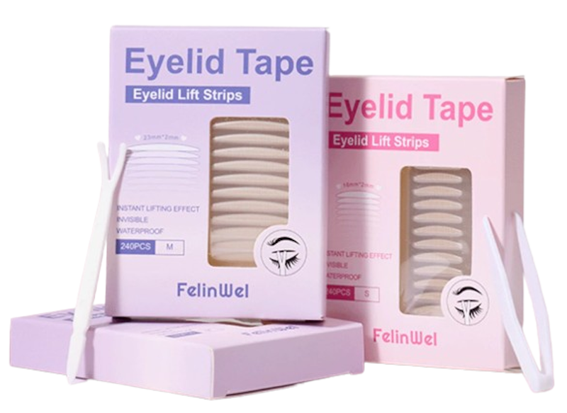 เทปตาสองชั้นล่องหน Invisible Double Eyelid Tape Waterproof 1