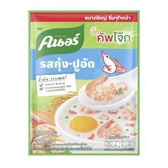 โจ๊กกึ่งสำเร็จรูป บิ๊กคัพโจ๊ก รสกุ้ง-ปูอัด