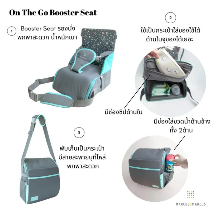 On The Go Booster Seat 2