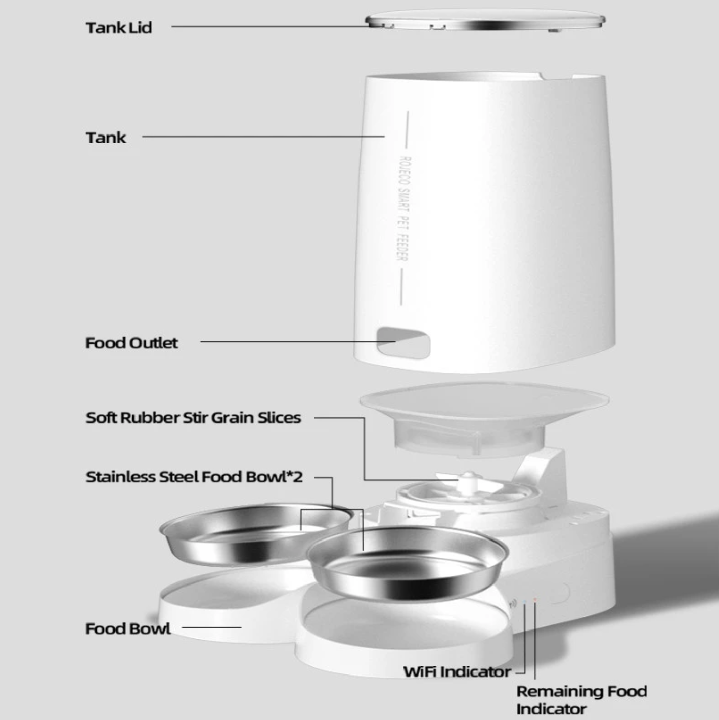 Pet Cat Feeder WiFi 2
