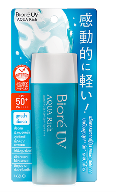 UV Aqua Rich Watery Gel SPF50+ PA++++ 2