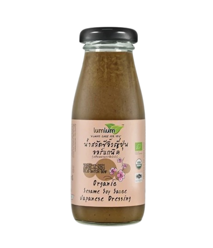 น้ำสลัด Organic Sesame Soy Sauce Japanese Dressing 1