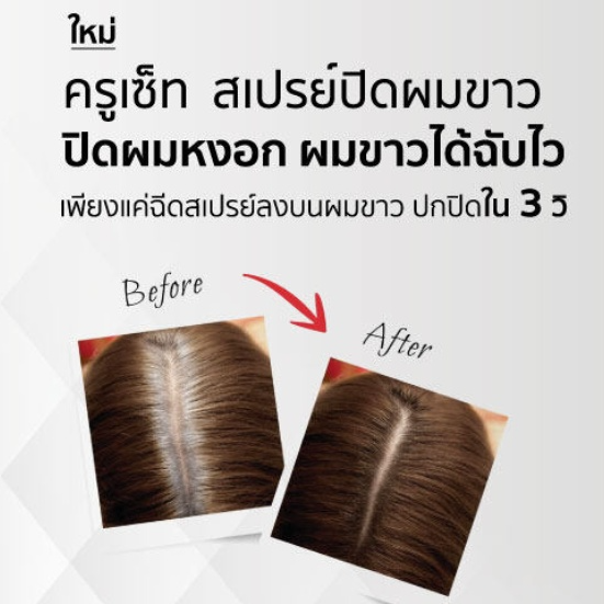 สเปรย์ปิดผมขาว Temporary Hair Color Spray 3