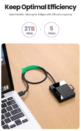 เครื่องอ่านการ์ด SD 4 in 1 3