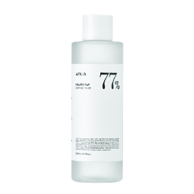 โทนเนอร์ไม่มีแอลกอฮอล์ Heartleaf 77% Soothing 1