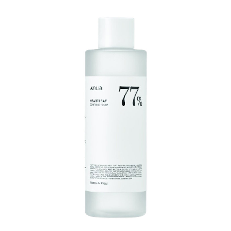 โทนเนอร์ไม่มีแอลกอฮอล์ Heartleaf 77% Soothing 1