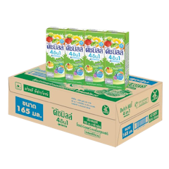 นมเปรี้ยว ยูเอชที รสผลไม้รวม 4 In 1