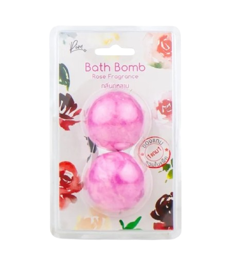 Bath Bomb Rose Fragrance 1