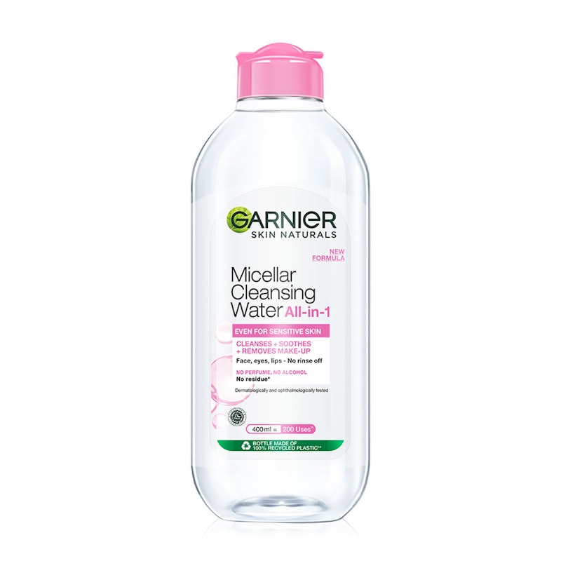 ไมเซล่าฝาชมพู คลีนซิ่ง วอเตอร์ เซนซิทีฟ สกิน Micellar Cleansing Water 1