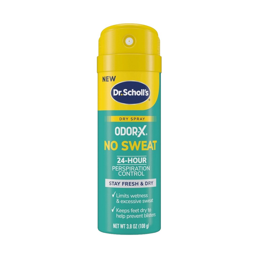 สเปรย์ระงับกลิ่นเท้า Odor-X No Sweat Dry Spray 1