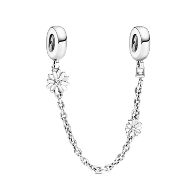 ชาร์ม PANDORA รุ่น Daisy Flower Safety Chain Charm 1