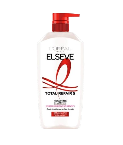  แชมพูฟื้นฟูผมเสีย Elseve Total Repair 5  2