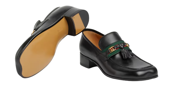 รองเท้าผู้หญิง GUCCI รุ่น Women's Loafer With Web Interlocking G 2