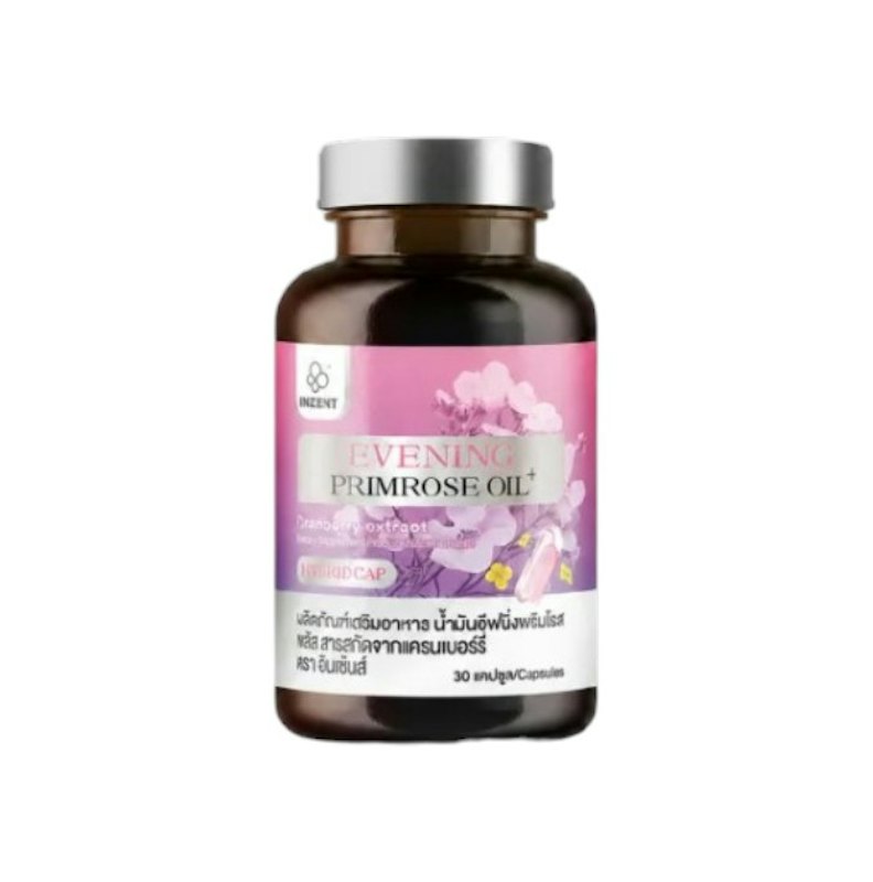 น้ำมันอีฟนิ่งพริมโรส พลัส Evening primrose oil plus Cranberry extract 1