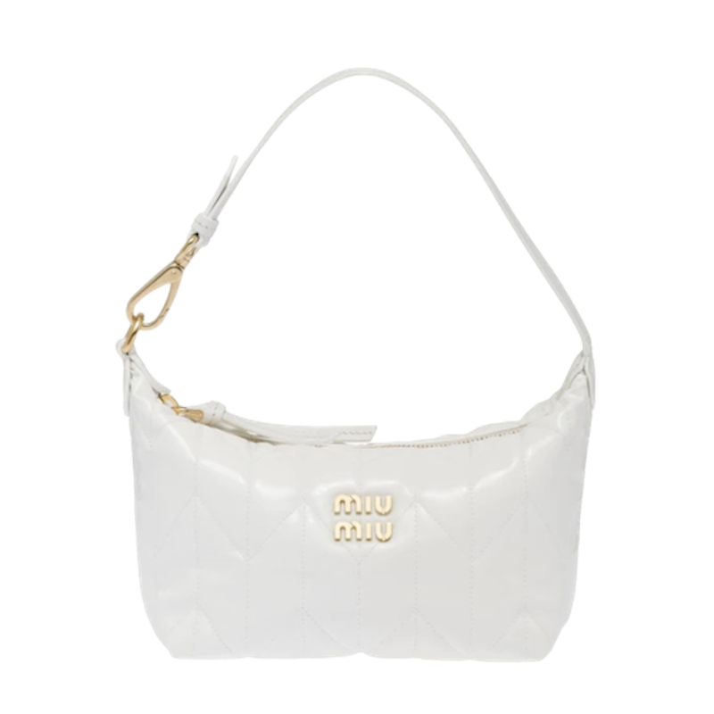 Miu Spirit matelassé ciré mini-bag 4