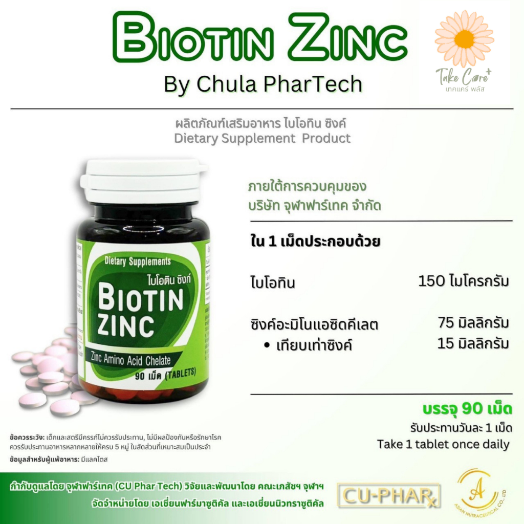 Biotin Zinc 2