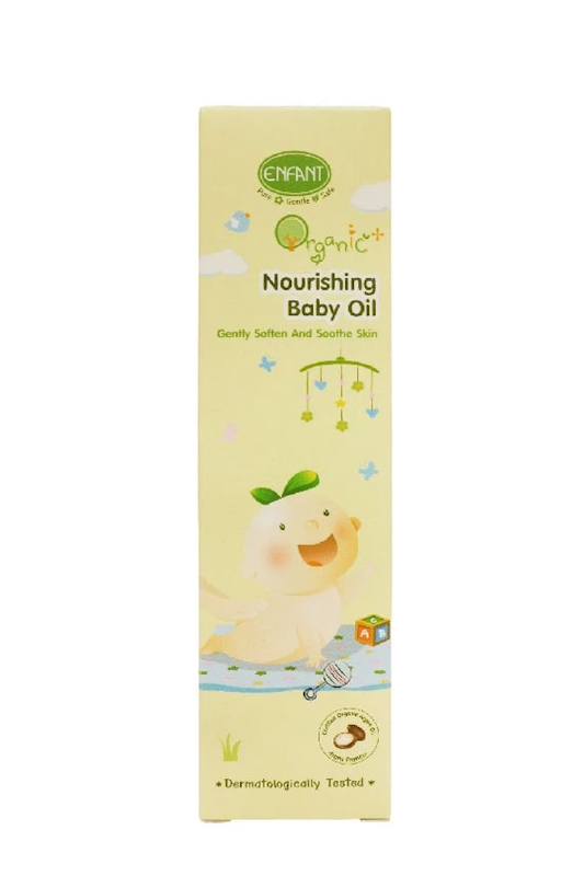 Organic Nourishing Baby Oil 4