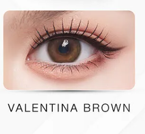 Contact Lens Vatanika Valentina Brown 2