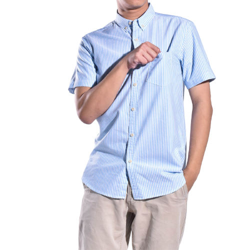 เสื้อเชิ้ต Slim Fit รุ่น Antibacterial Oxford Shirt Summer Collection 8