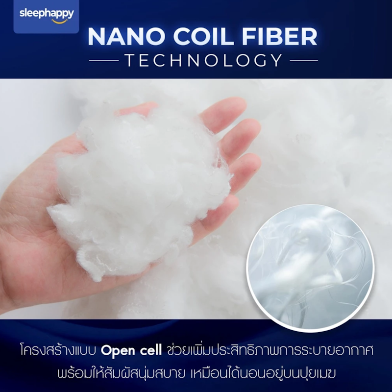 ท็อปเปอร์เส้นใยไมโครเจล รุ่น Cloudy Topper 2
