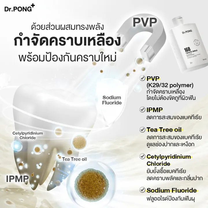168 White Smile Fluoride Mouthwash 2