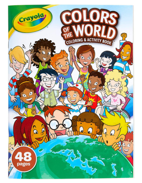สมุดระบายสี ฝึกสมาธิ เครโยล่า Colors of the World 1