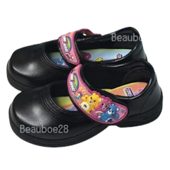 รองเท้านักเรียนสีขาว รุ่น ฺCarebear