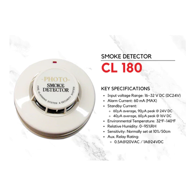 เครื่องตรวจจับควัน CL180 Smoke Detector 2