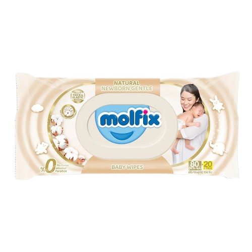 ทิชชู่เปียก สูตร Natural Newborn Gentle Baby Wipes 1