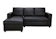 INDEX LIVING MALL โซฟาหนังสังเคราะห์ L - Shape รุ่น จอร์จ 1