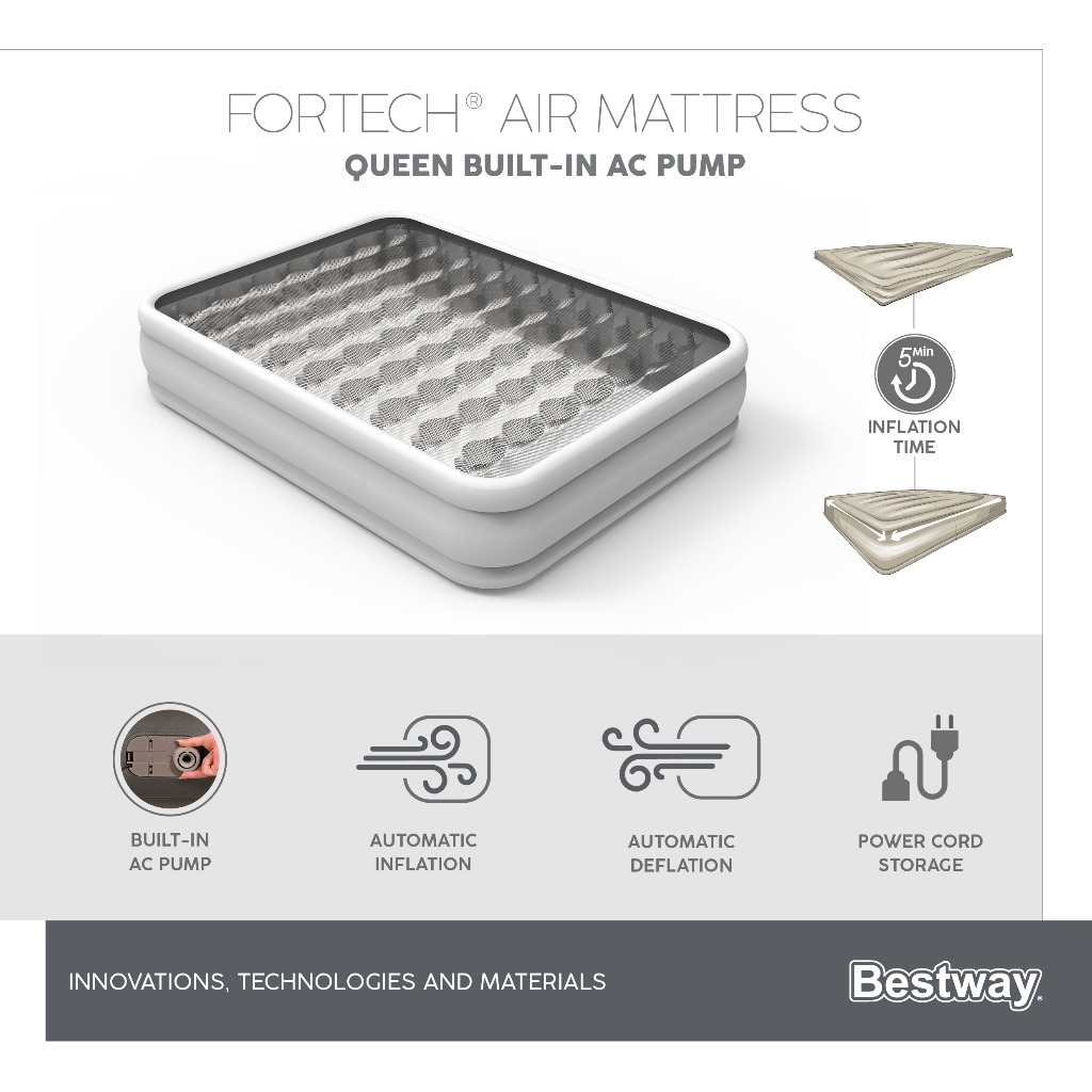  ที่นอนเป่าลม รุ่น Fortech Air Queen  3