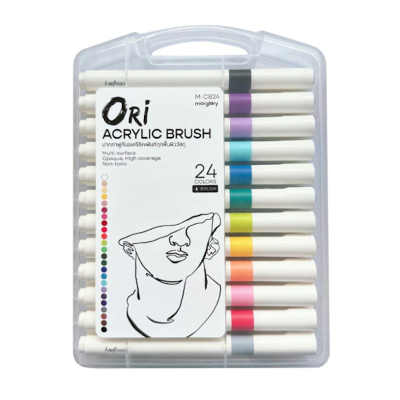 ปากกาอะคริลิคหัวพู่กัน Acrylic Brush 1