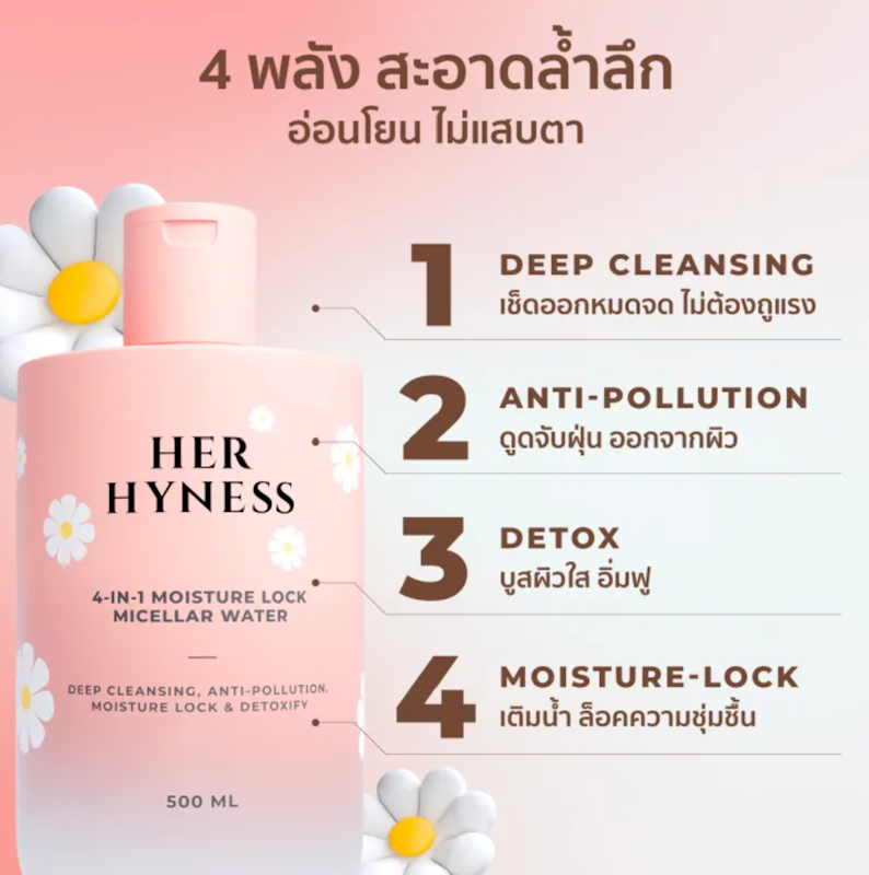 4-in-1 Moisture Lock Micellar Water 2