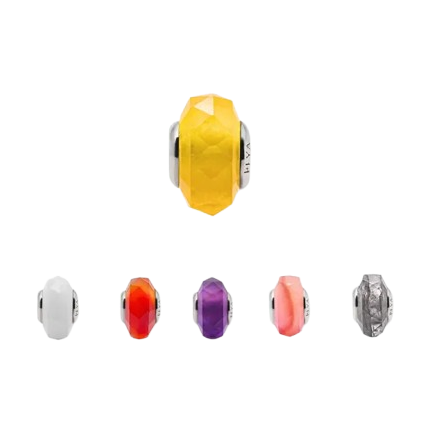 บีดหินพญาไซส์ดิสเก็ตต์ Natural Stone Bead 2