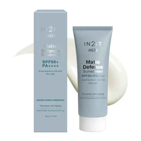 Men Matte Defence Sunscreen SPF50+ PA++++ 2