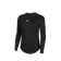 Nike Women's Dri-FIT One Standard Fit Long-Sleeve Top - Black 1